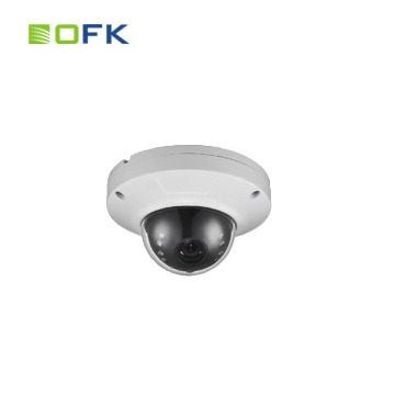 Productos CCTV H.265 4.0MP 2.1 mm Gran Angular lente ojo de pez cámara IP POE